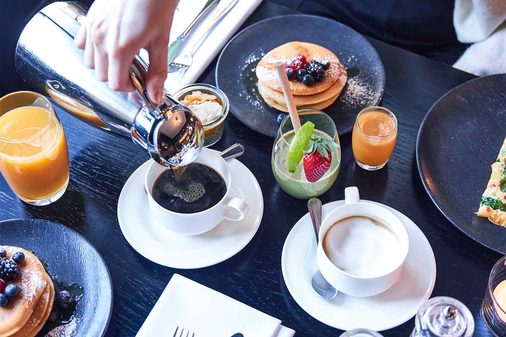 Breakfast at Hotel Continental