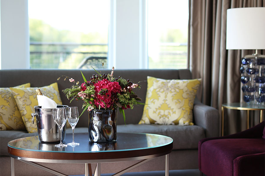 A Junior Suite with balcony at Hotel Continental